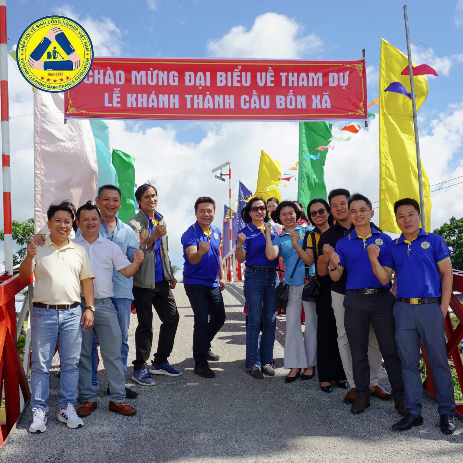 Lễ khánh thành cây cầu Bốn Xã tại tỉnh An Giang - Hiệp Hội VSCN Việt Nam